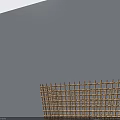 Minimalist Decorative Ornament Set With Bamboo Woven Rack Cream Jars And Small Accessories
