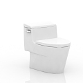 Modern toilet seat 3d model