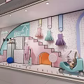 modern window children window 3d model