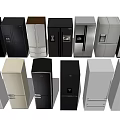 Refrigerators and Freezers in Different Styles and Colors with Modern Designs