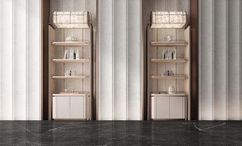 Modern Minibar Wine Cabinet 3d model