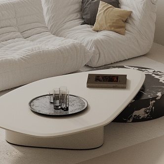 Modern coffee table 3d model