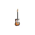 Vintage Electric Guitars With Sunburst Finish Aged Body Wooden Neck And Pickups