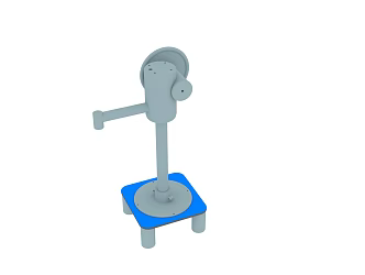 Modern industrial LOFT equipment water outlet 3d model