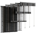 Modern venetian blinds blinds 3d model