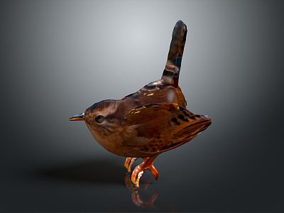 bird game animal cartoon animal realistic animal 3d model