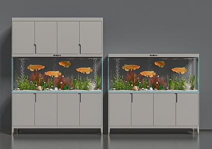 aquarium 3d model