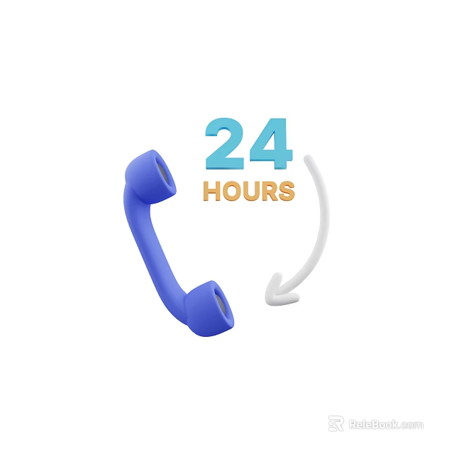 Mobile Digital 24 Hour Customer Service Support For Smartphones And Tech 3d model 