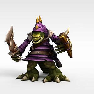 Lizard Man 3d model