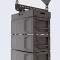 linear array sound 3d model