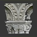 Columns Stone Columns Stone Columns Old Columns Roman Columns Roman Columns Classical Columns Greek Columns 3d model