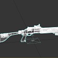 Shotgun Firearms Long Range Weapon 3d model