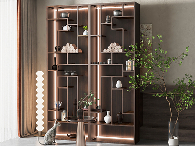 New Chinese Decorative Cabinet model