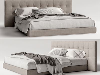 Modern Double Bed model