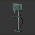 Bench Drill Vertical Drilling Machine Vertical Bench Drilling Machine Tools Hardware Tools Processing Tools Furniture 3d model