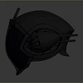 Sci-Fi Helmet Alien Helmet High Tech Helmet Game Helmet 3d model