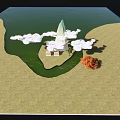 Clouds Sky Concept Clouds 3d model
