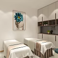 Modern Beauty Hair Salon Stylish Interior Storefront With Glass Windows Product Displays And Green Plants