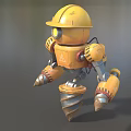 Robot Mining Robot Intelligent Robot Science Fiction Robot Future High-tech Low Face Number Low Model Simple Model Film and Television Level Super Realism 3d model