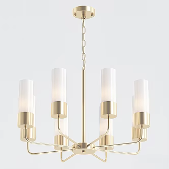 Vintage chandelier odeon light STEPI lovesvet 3d model
