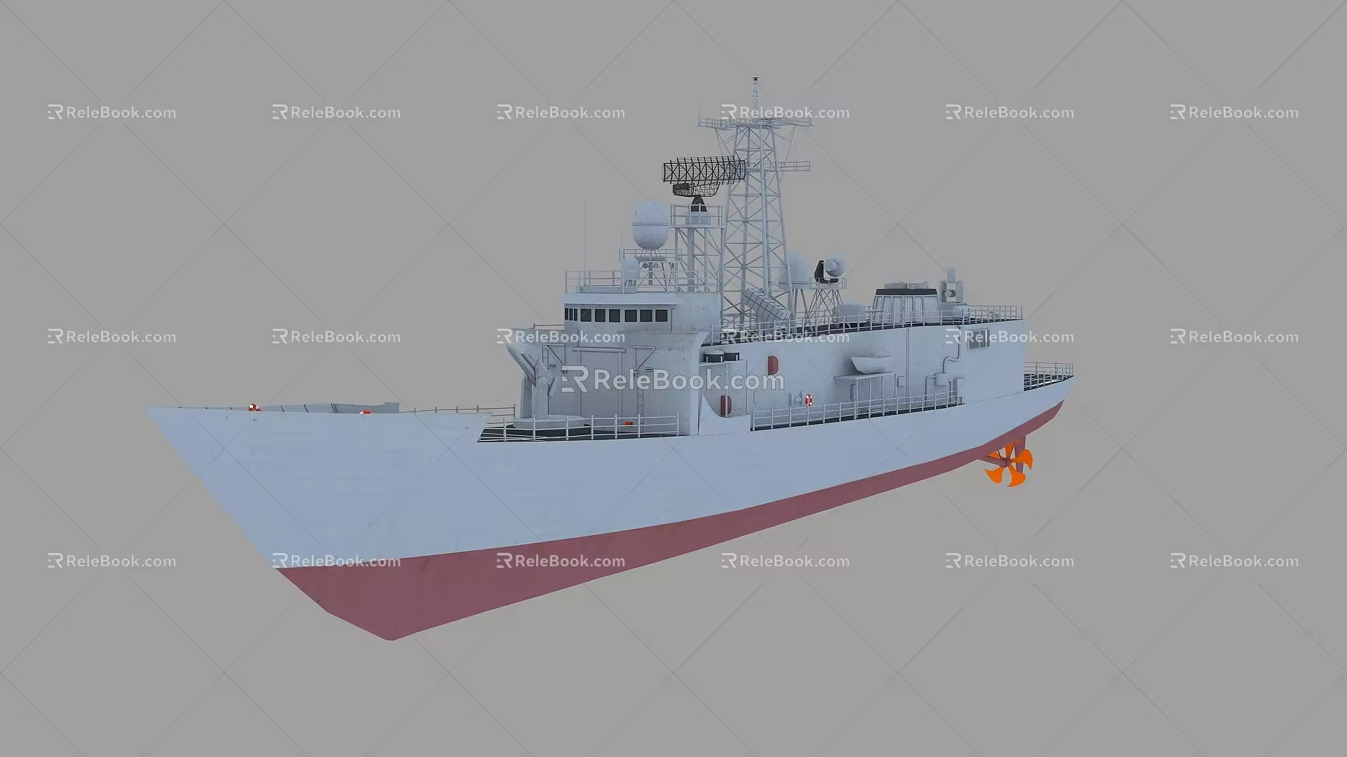 US Perry Class Frigate Success Class Frigate Frigate Warship 3d model