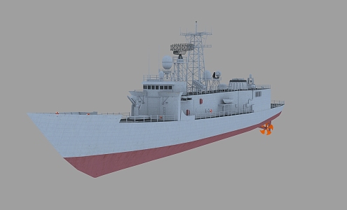 US Perry Class Frigate Success Class Frigate Warship 3d model