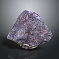 Natural Purple Stone With Rough Texture For Decorative Display And Design Projects