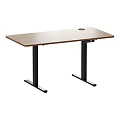 Modern Wooden Electric Height Adjustable Desk And Chair Combination For Home Office Daily Use