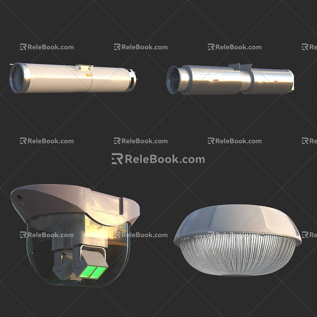 Fire fighting supplies Fire fighting equipment Duct 3d model