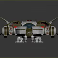 Modern Fighter Science Fiction Fighter Science Fiction Fighter Space Fighter 3d model