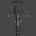 Aggressor-class interstellar destroyer 3d model