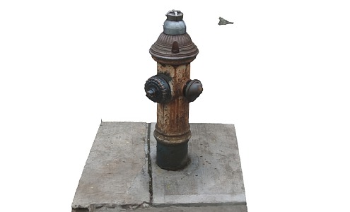 Industrial LOFT fire hydrant 3d model