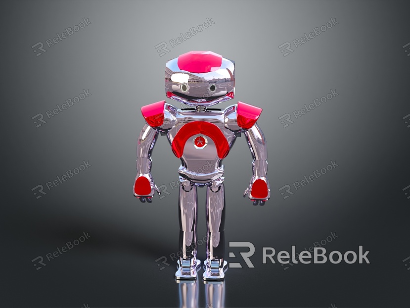 Robot Robot Assistant Small Robot Robot Butler Robot Butler Figure Game Figure model