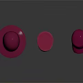 Fashionable Maroon Hats With Different Styles Striped Trim And Classic Designs