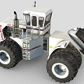 Tractor Big Bud Tractor Big Bud 747 Engineering Truck Automobile Agricultural Vehicle 3d model