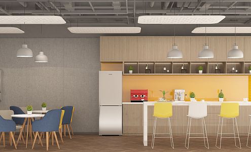 Modern pantry 3d model