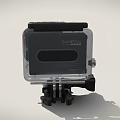 Action Camera With Waterproof Case HD Lens LCD Screen And Mounting Bracket