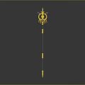 Scepter Ancient Scepter Cane Ancient Scepter Magic Scepter Metal Scepter Classical Scepter Magic Scepter 3d model