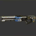 Science Fiction Firearms Next Generation Firearms Science Fiction Game Gun Game Firearms Game Gun Concept Gun Laser Gun 3d model