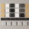 Switch socket 3d model