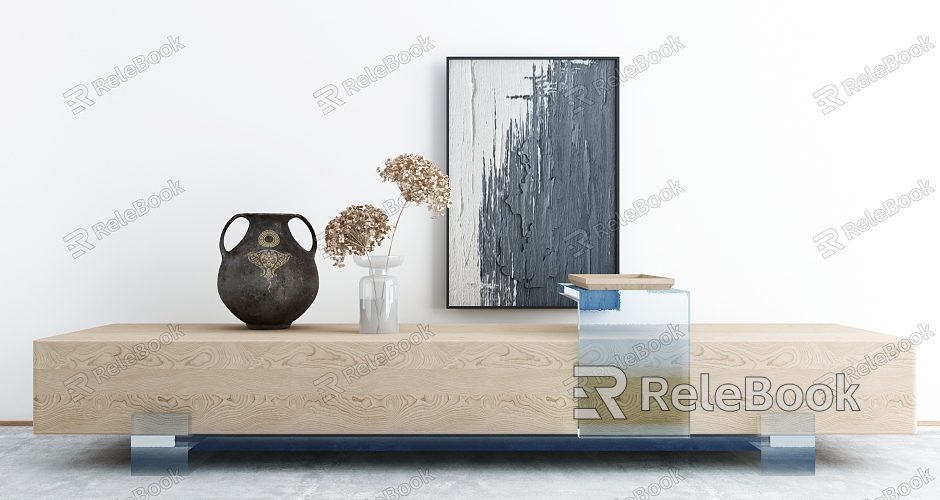 Modern TV Cabinet Zen Tea Table model