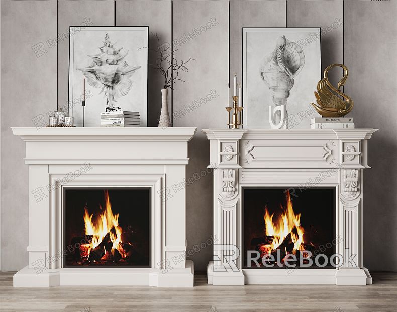 Jane Ou Fireplace Fireplace Combo model