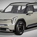 Stylish Modern UK Plate SUV Car Featuring LED Headlights and Black Wheels