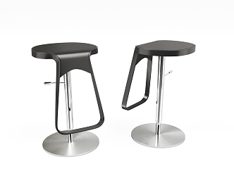 Modern Bar Stool Bar Chair 3d model