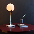 Modern Metal Table Lamp Book Ornaments Floodlight Table Lamp 3d model