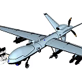 Modern Military Fighter Jet With Maintenance Crew And Ground Equipment