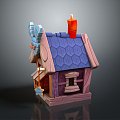 cartoon wooden house cartoon wooden house cartoon wooden house cartoon wooden house cartoon forest wooden house 3d model