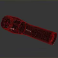 Black Tactical Weapon With Textured Surface And Ergonomic Grip For Military Use