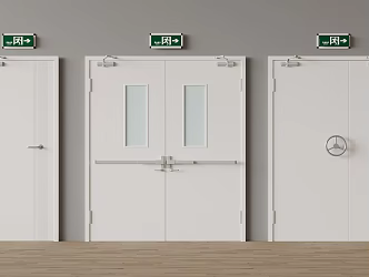 Fire Door Fire Door Emergency Door 3d model