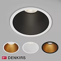 Modern Ceiling Downlights with Round Frame in Gold White Black Colors for Home Interior